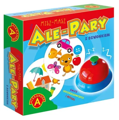 Zdjęcie produktu dla Ale pary gra zręcznoc.z dzwonkiem MiszMasz 26771