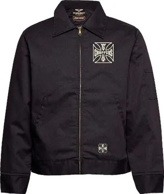 Productafbeelding van West Coast Choppers Og Lined Jacke, zwart, maat L, voor heren
