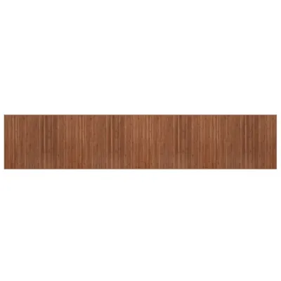 Produktbild von vidaXL Teppich Rechteckig Braun 80x400 cm Bambus