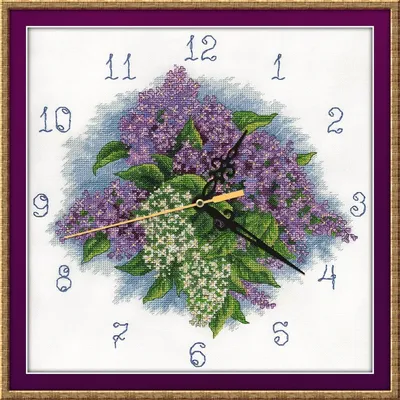 Image de Kit de point de croix "Watch. Petal", dimensions 30x32 cm, avec patron inclus
