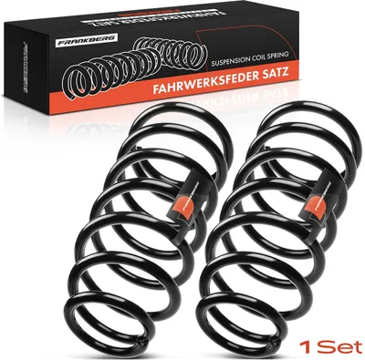 Produktbild von Frankberg 2x Fahrwerksfeder Vorderachse für Nissan Patrol GR V Wagon Y61 2.8L 1997-2000