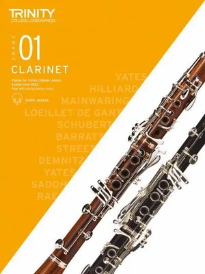 Obrázok produktu pre Trinity College London Clarinet Exam Pieces from 2023: Grade 1