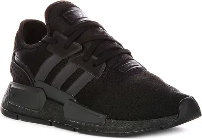 Produktbild von Adidas NMD_G1 80s Running Knit Soft Feel SNL Herren Mesh Sneaker in Schwarz – 7,5 UK - 41 1/3 EU - 8 US / Schwarz