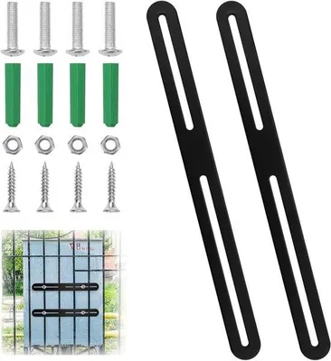 Obrázek produktu pro Kovová montážní sada pro poštovní schránku 280 x 24 mm s nastavitelnými deskami