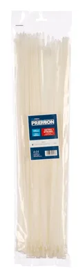 Obrázok produktu pre PREMION PREP00014 - Sťahovacie pásky biele 7,6 x 540mm 100ks