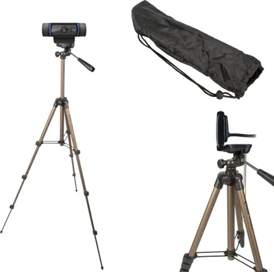 Produktbild von Tripod 105cm Stativ für Webcam für Logitech C920 Brio 4K C925e Kamera Microsoft