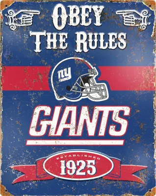 Produktbild von The Party Animal Giants Vintage Metal Sign