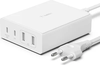 Produktbild von Belkin WCH010VFWH, Drinnen, AC, 2 m, Weiß