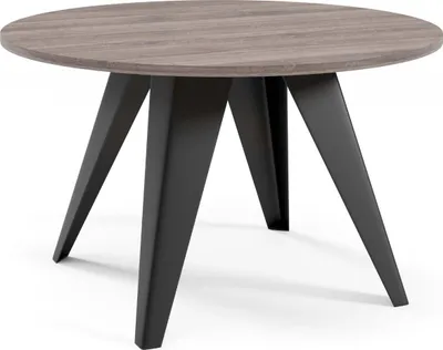 Produktbild von FURNLUX Couchtisch Fare Braun Und Schwarz 75cm / Hauptfarbe: Braun / Abmessungen: 75 x 50 x 75 cm