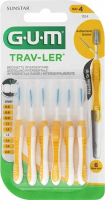 Produktbild von GUM Trav-Ler, 6 Stück(e)
