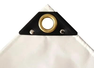 Zdjęcie produktu dla biała plandeka PVC 650 g/m² 3 x 5 m (15 m²)