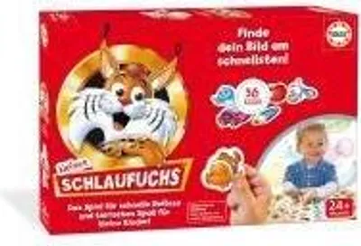 Produktbild von EDUCA | Kleiner Schlaufuchs | Lernspiele ab 2 Jahre | Kinderspiele | Brettspiele | Gesellschaftsspiele | Spielzeug ab 2 | Geschenke | Wimmelbuch 2 Jahre Spiele | Lernspiele ab 1 Spieler ab 2 Jahren