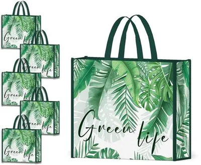 Produktbild von Opvouwbare Einkaufstasche aus recyceltem Material - Tragfähigkeit bis 50 Pfund