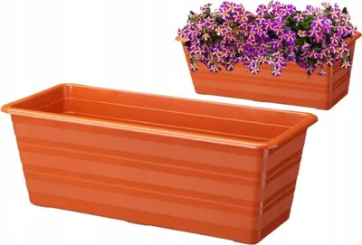 Zdjęcie produktu dla Skrzynka balkonowa 40 x 13 cm tworzywo sztuczne