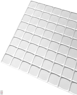 Imagen del producto de Paneles de pared de PVC 3D, revestimiento de pared, decoración de PVC, imitación de piedra, madera, mosaico y azulejos (aproximadamente 0,5 m²)