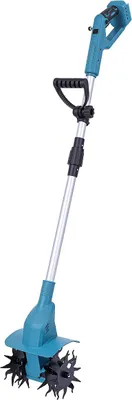 Obrázek produktu pro Elektrický kultivátor Drillpro 21V 1500W s bezkartáčovým motorem, 150mm nůž, 150mm hloubka, 200mm šířka, bez baterie, ruční nářadí pro zahradu a půdu