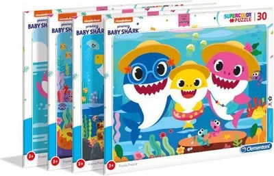 Produktbild von CLEMENTONI Puzzle Baby Hai: Urlaub 30 Teile