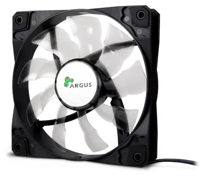 Produktbild von Argus L-12025 120x120x25mm (schwarz/transparent, 120 mm)
