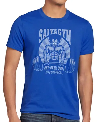 Produktbild von style3 Saiya Gym 9000 Herren T-Shirt son-goku roshi gt z roshi dragon