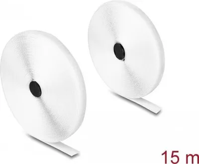 Image de DELOCK Strapazier Klettband Haft u. Flauschband L15m x B20mm