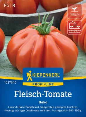 Produktbild von Kiepenkerl Fleisch-Tomatensamen Deko F1 Solanum lycopersicum 5 Pflanzen