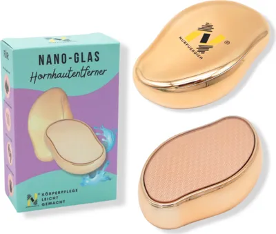 Produktbild von NURFUERDICH NANO-GLAS Hornhautentferner für samtig weiche Füße & Hände GOLD