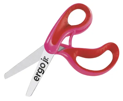 Produktbild von WESTCOTT Bastelschere Softgrip ergo junior rund pink