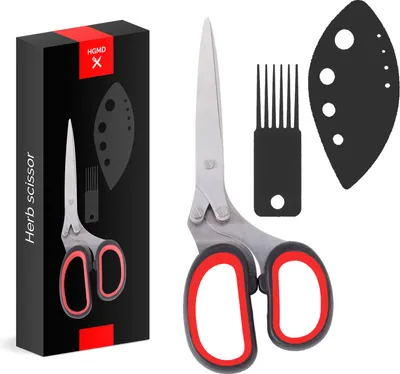 Produktbild von HGMD Kräuterschere - Set - 4 Stück - Küchenschere für Kräuter - Kräuterschneider