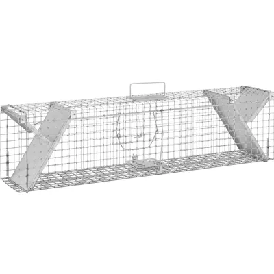 Produktbild von Expondo Wiesenfield Lebendfalle - 102 x 18 x 27.5 cm - Gittergröße: 25 x 25 mm