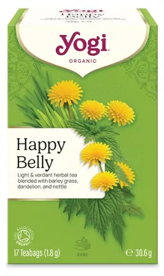 HERBATKA LEKKI BRZUCH (HAPPY BELLY) BIO (17 x 1,8 g) 30,6 g - YOGI TEA