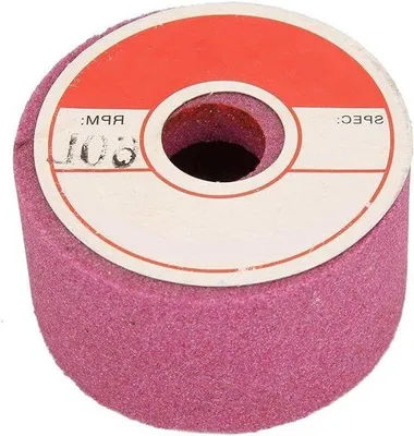 Produktbild von Keramisches Kopfwheel 75x40mm Körner 46/120 Chromrot