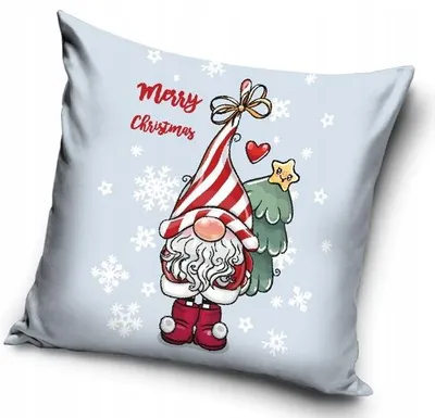 Produktbild von Carbotex Kissenbezug 40x40 Weihnachtlicher Wichtel Geschenk