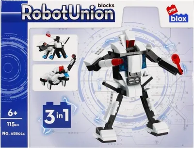 Produktbild von Bauklötze Roboter 115 Stück ALLEBLOX