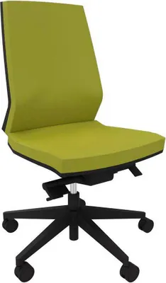 Produktbild von Quadrifoglio Bürostuhl Omnia grün, schwarz Stoff