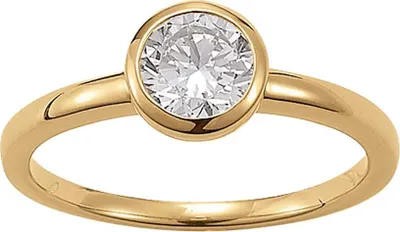 Viventy 777991 Damenring 925 Sterlingsilber goldplattiert Verlobungsring 1