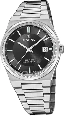 Produktbild von Festina Herren Uhr Swiss Edelstahlarmband silber D2UF20034/4