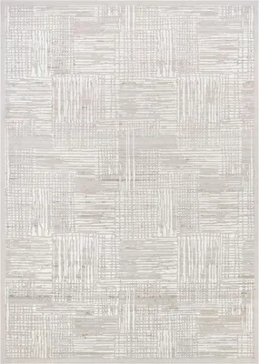 Image de Tapis TREND Moderne Beige Crème Chambre à coucher Salon 120 x 170 cm