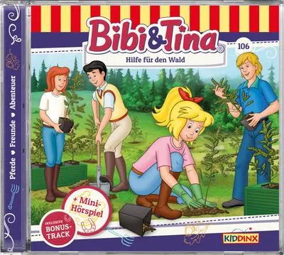 Produktbild von Bibi & Tina CD Folge 106: Hilfe für den Wald - Hörspiel