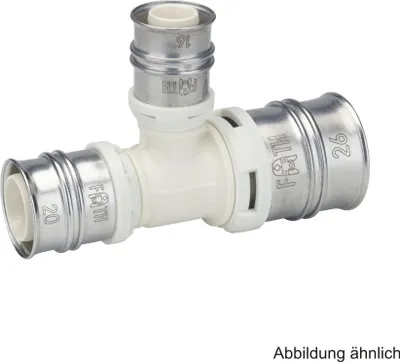 Produktbild von Alpex T-Stück reduziert PPSU, 20 x 16 x 20 mm