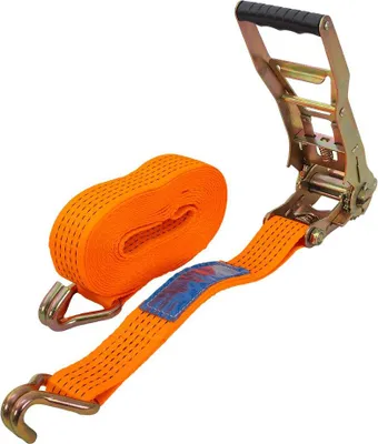 Produktbild von UNITRAILER Spanngurt mit Ratsche ERGO 8m 50mm 5t Zurrgurt zweiteilig Orange Profi Ladungssicherung STF 500 daN