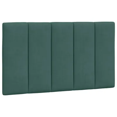 Zdjęcie produktu dla Poduszka na wezgłowie, Hanko, ciemnozielona, 90 cm, aksamitna