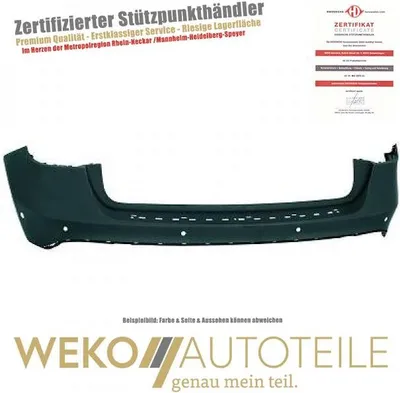 Produktbild von Stoßstange hinten DIEDERICHS 1641058 für MERCEDES-BENZ