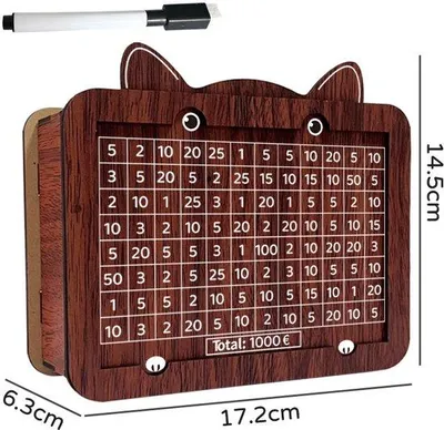 Image de Étagère en bois avec motif de chat au style rétro