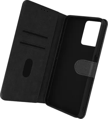 Immagine prodotto di Avizar, custodia in Pelle finta con funzione di supporto per Realme C35, nero