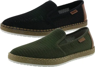 Produktbild von Rieker Herren Schuhe Halbschuhe Slipper B5276, Größe:45 EU, Farbe:Grün