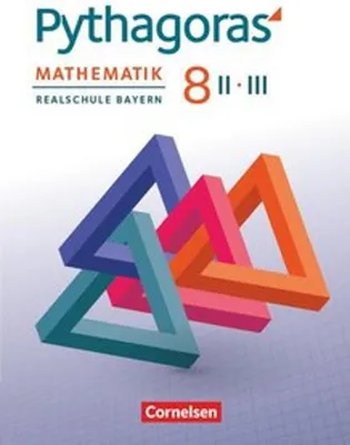 Produktbild von Pythagoras 8. Jahrgangsstufe (WPF II/III). Realschule Bayern - Schülerbuch