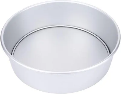 Zdjęcie produktu dla Forma do ciasta okrągła - forma do pieczenia tortów - zdejmowane dno - 25 cm - szara