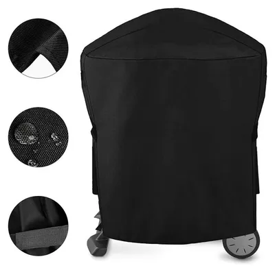 Produktbild von Grillabdeckung 88×44×88 cm 210D wasserdicht UV-beständig mit Klettverschluss