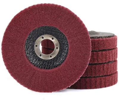 Obrázek produktu pro 5 kusů lešticích kotoučů z nylonových vláken, průměr 115 mm, zrnitost 320