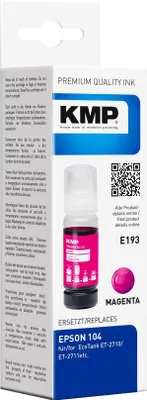 Produktbild von KMP Tinte EcoTank T00P3  8000 S. magenta remanufactured